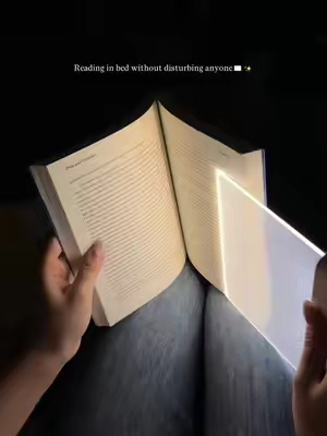 I can read without waking him up 🌛 This is so perfect for reading lover,make night reading so much cozy ✨#booklight #booklover #nightreading #readinglist #fyp