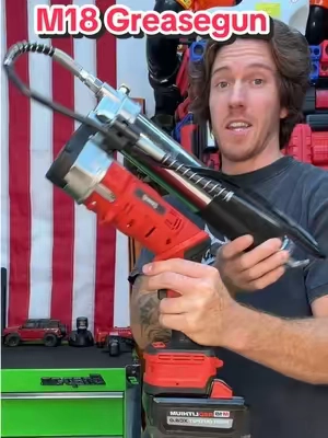 Check out this M18 powered cordless greasegun! #tools #cordless #m18 