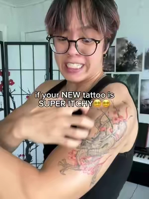 itching for a new tattoo #tattoo #tattooaftercare 