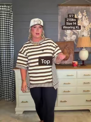 The perfect top to wear with your leggings!!