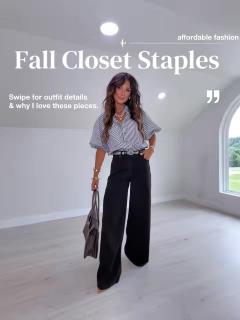 Grab these pieces to start creating your fall wardrobe.  @Gap I’ve been waiting on premium looking denim that feels this comfortable!! So good & flattering!! 