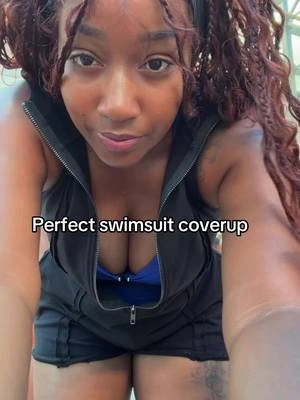 Oversized romper was the perfect coverup at the beach. #oversizedromper #romper #tiktokshopsummersale #swimsuitcoverup #summeroutfitideas 