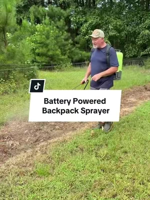 Battery Powered Backpack Sprayer, 4.2 Gallons with up to 100 PSI, Ompatible with DeWalt 20V Batteries #backpacksprayer #sprayer #electricsprayer #gardensprayer #tiktokshopcreatorpicks @SideKing US 
