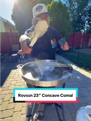 Replying to @hispanik420 Rovsun 23” Concave Discada Disc #discada #comal  #rovsun #concavecomal #tiktokshopsummersale 