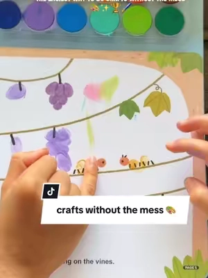 No prep. No giant mess. Just a fun, creative activity kids can jump right into. 🎨 I love that everything is already inside the book, and the step-by-step fingerprint designs make it easy for little artists to create on their own. This would make such a fun birthday gift, preschool activity, or rainy day favorite. 🤍  #tiktokshopsummersale #ScreenFreeKids #ArtsAndCrafts #birthdaygift #toddler 