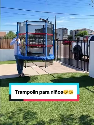 Respuesta a @pinkiwinki Trampolin para niños👧👦 #Kids #trampoline #trampolin #dealsforyoudays #tiktokshopcreatorpicks 
