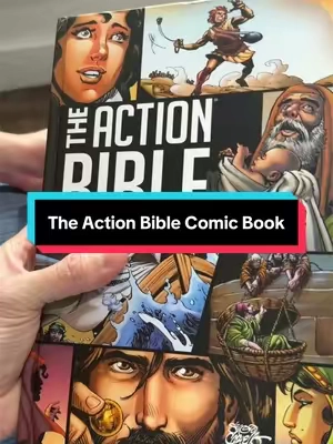 This is the Bible brought to life in a comic book format!  #biblestories #christian #christianity #goodreads #tiktokshop