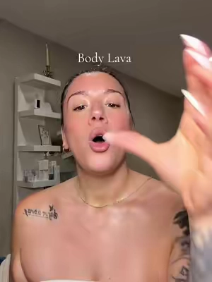 Body lava !! Fenty has the secret sauce for hydration !!#tiktokshopcreatorpicks #fentyskin 
