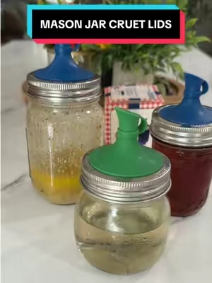 Mason jar cruet attachment #masonjar #masonjars #masonjarlifestyle #tiktokshopcreatorpicks #Weeklydeals 