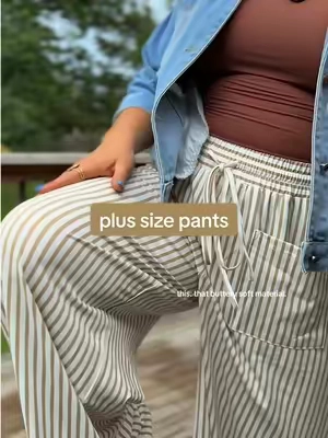Cute palazzo pants for teachers, casual office girlies or moms on the go!! #pants #plussizepants #flowypants #palazzopants 