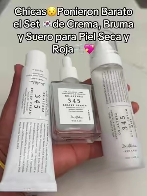 Dr. Althea 345 Relief Trio Set de Cuidado Facial Coreano SkinCare coreano, kit de cuidado facial, rutina de belleza, set de cosmética, Dr. Althea #tiktokcreatorpicks #DealsForYouDays #SetSkinCareCoreano #RutinaFacialDiaria #CuidadoFacialDrAlthea Este set de SkinCare coreano contiene un serum, una crema hidratante y un mist facial de la marca Dr. Althea. Es un conjunto diseñado para el uso constante en la rutina diaria, integrando cada producto en el orden habitual de aplicación cosmética para obtener un aspecto fresco y cuidado. The information shared is for general purposes and does not replace personalized professional guidance. Offer availability may be subject to a limited time. The price shown may vary depending on promotions or availability.