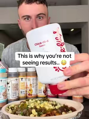 You need to switch high calorie sauces with low calorie options #lowcalorie #sauce #caloriedeficit #calories #tasteflavorco 