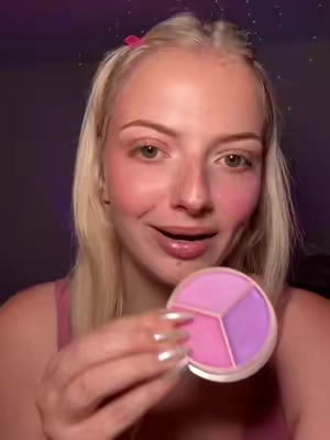 how to get perfect pink blush💜🩷 #abh #anastasiabeverlyhills #blush 