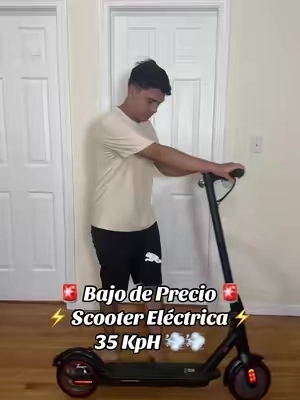 Scooter eléctrica ⚡️ 35 KpH de velocidad 💨 perfecta para trasladarse hasta tu trabajo 👌#scooter #scootereletrica #patinetaelectrica #patineta 