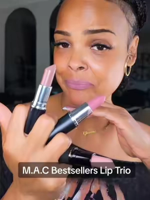 Three iconic M·A·C shades, three unique finishes, and endless lip combos. If you’ve been wanting to add timeless nude lipsticks to your collection, this trio is such a good value. 💋 @M·A·C Cosmetics #maccosmetics #maclipstick #lipcombo #BrownGirlBeauty #tiktokshopcreatorpicks 