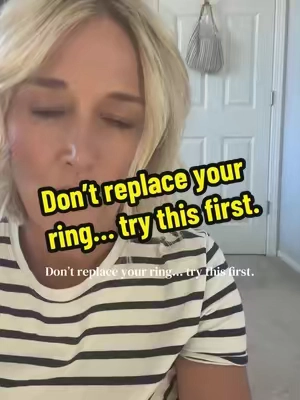 Ring adjuster, ring sizer, loose ring fix, jewelry hack, ring accessories. If you can’t resize your ring, this is the easiest fix I’ve found. It keeps your ring snug without damaging it, so you can keep wearing the rings you love instead of worrying they’ll slip off. #jewelryhack #ringsizer #amazonfinds #everydayjewelry #LifeHack