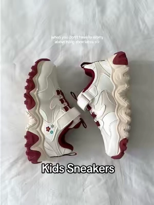 Cutest kids sneakers ✨ these are easy for little ones to slip on and they stay secure with the Velcro strap , I love that you don’t have to worry about shoe laces coming untied #kidsshoes #kidssneakers #backtoschoolshopping #shoesforkids #toddlershoes 