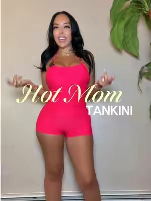 Hot mom modest bikini that’s cute and covered ❤️ love a tankini with the matching shorts it’s giving family friendly #modestswimwear #tankini #tiktokshopsummersale #TikTokCreatorSearchInsightsIncentive #hotmom 