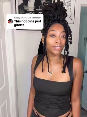 Replying to @𝒶𝓃𝒶𝒾𝓈 being Ghetto never stopped me from being blessed soo….