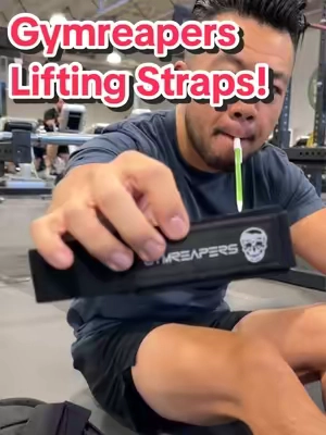 These Lifting Straps from @Gymreapers can take your workouts to the next level! #gymreapers #workout #pullday #liftingstraps #bodybuilding 