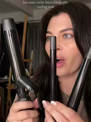 @Bio Ionic taking us into the furniture with this drop! 😜 #hair #hairstyle #curlingiron #summerturnup #tiktokshopcosmetics 