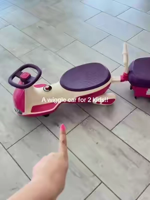 Make sure you get the wiggle car that actually has the extra attachment on it!! #kidsgiftideas #wigglecar #affordablegifts #toys 