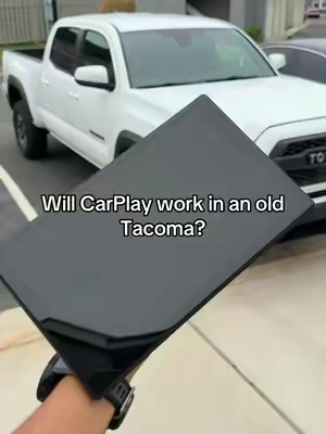 Will it actually work?  #carplay #carplayscreen #cartech #tacoma #caraccessories 