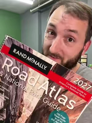 You’re not a real Gen Xer if you don’t remember having a Rand McNally road atlas… #genx #roadtrip #familytravel #roadtrippin #atlas 