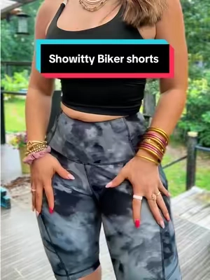 Biker shorts de un largo perfecto #bikershorts #shorts #showitty 