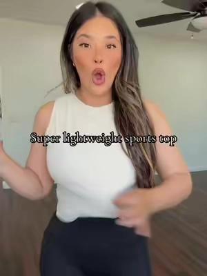 Lightweight, breathable, and cute enough to wear beyond the gym. 🤍#gymtop #workouttops #gymoutfits @Fisoew Fashion 