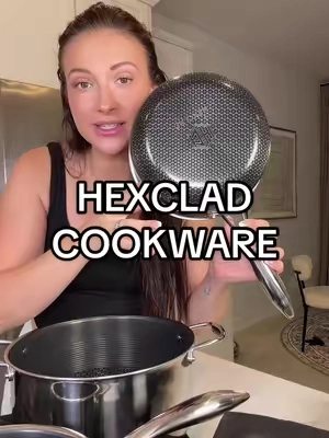 cooking like a chef 👩🏻‍🍳 #hexclad #cookware #potsandpans #nonstick #cooking 
