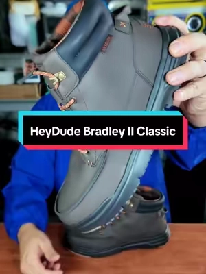 The comfort that made Hey Dude a favorite is now wrapped in a boot that's ready for cooler weather. #HeyDude #HeyDudeBoots #ComfortBoots #MensBoots #FallStyle @HeyDude 