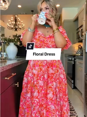 The most flattering dress🩷 @btfbm_us #dress #midsizedress #dresses #tiktokshopsummersale 