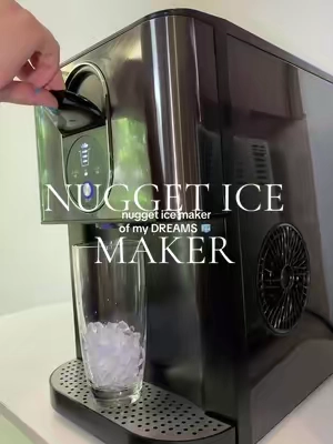 Happy Birthday To Me! 🧊 Unlimited nugget ice at my command. 😬 #nuggetice #nuggeticemachine #icemachine #icemaker #kitchenappliances @
