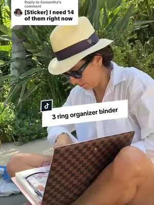 Replying to @Samantha The most beautiful luxury 3 ring binder 1 inch  you can have ! good for college students , your recipes your notes and photo albums ! Refill with any pages you’d like it’s durable and gorgeous ! #luxury3ringbinder #designerbinder #tiktokshopcreatorpicks  #spotlightfinds  #recipebook@DAILY RITMO