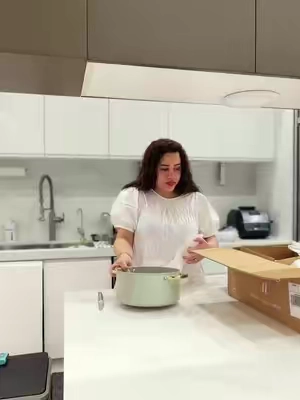 Juego de sartenes 🍳 y calderos de cerámica antiadherentes para tu cocina 🧑‍🍳  #sartenes #cocina #oyas #sarten #chefs 