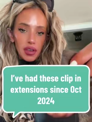 Better quality clip in hair extensions that don’t get matted 