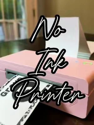 Unlimited printing with NO ink refills ever!! 🤯