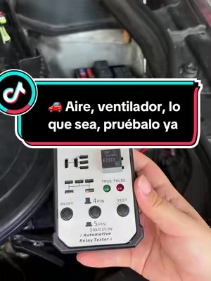 🚚 ¡Envío gratuito y quedan pocas unidades! No sigas desplazándote todavía; déjame mostrarte cómo usar este probador de relés. El 99 % de las personas desconoce este truco automotriz. 🚗 Si tu coche no arranca, las luces no funcionan, los elevalunas fallan o el aire acondicionado no enfría, ¡puedes comprobarlo tú mismo primero! Con este probador, no necesitas correr al taller por cualquier pequeño problema. ¡Puedes solucionarlo tú mismo y ahorrar cientos de dólares! 🔧 Probador de relés automotrices#SaveMoney#diycar#RelayTester#EasyMechanics#CarRepair
