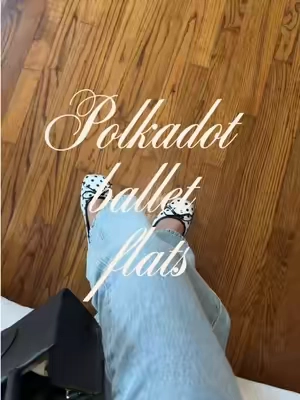 #balletflats #polkadots #polkadot #cuteflats #balletflatsoutfit 
