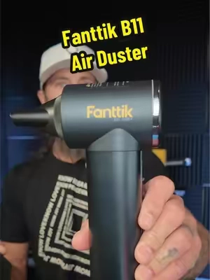 Finally upgraded to the Fanttik B11 Apex, and the upgrades are worth it. The stepless speed control, one-tap boost mode, built-in LED light, and USB-C charging make cleaning everything from keyboards to car interiors quick and easy. #Fanttik #AirDuster #TechGear #DeskSetup #CarCleaning
