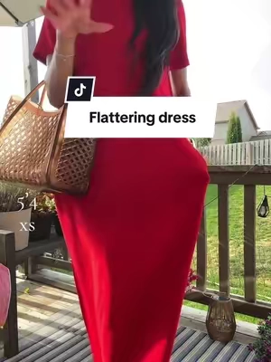 The everyday maxi dress you’ll wear on repeat 🤎 #maxidress #fallfashion #casualstyle #tiktokshopcreatorpicks 