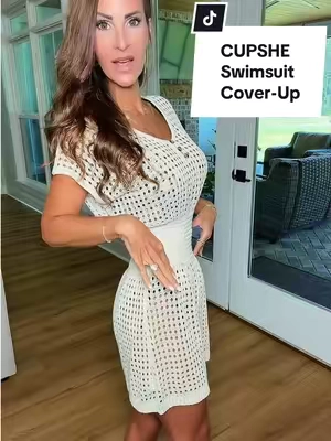 #swimsuitcoverup #swimsuit #bikini #summerlooks #TikTokShopCreatorPicks @Cupshe 