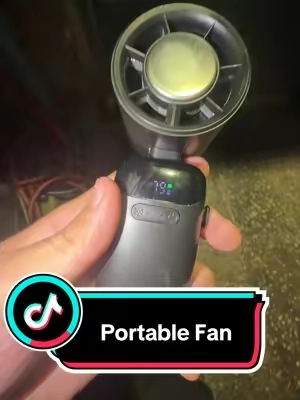 I just put it in my apron and call it a day #portablefan #acfan #minifan #serverlife #restaurantlife 