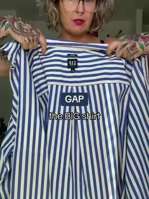💯 Organic Cotton #gap #thebigshirt #buttondown #tiktokshopcreatorpick #tiktokshopsummerturnup 