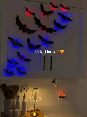 the bats have entered the chat!🦇👻  #halloweendecor #kitchendecor #spookyseason #halloweendecorations #fyp 