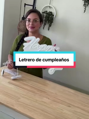 Letrero de cumpleaños #parati #summervibes☀️ #tiktokshopsummersale #BlackFriday #tiktokshopcreatorpicks 