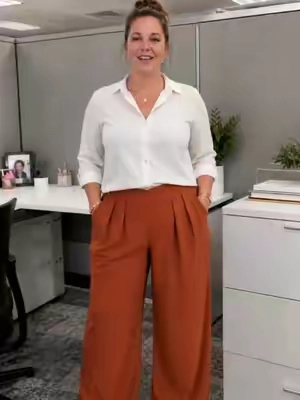 #pants #work #autumn #fall #wide 