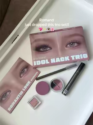 Idol eye hack trio💖✌️!! @Rom&nd US #tiktokshop 