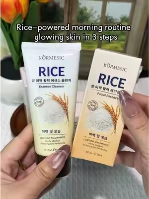 Your skin deserves this rice routine #RiceSkincareSet #SkincareRoutine #BudgetSkincare #GlassSkin #KoreanSkincare 